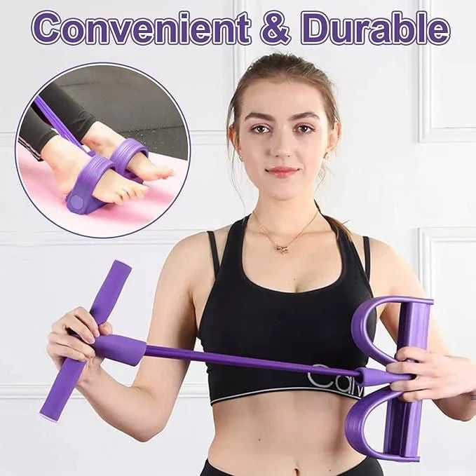 FoxFlex™ :Yoga Pedal Puller Resistance Band Fitness Equipment
