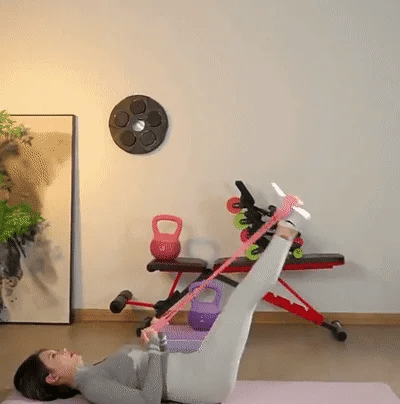 FoxFlex™ :Yoga Pedal Puller Resistance Band Fitness Equipment