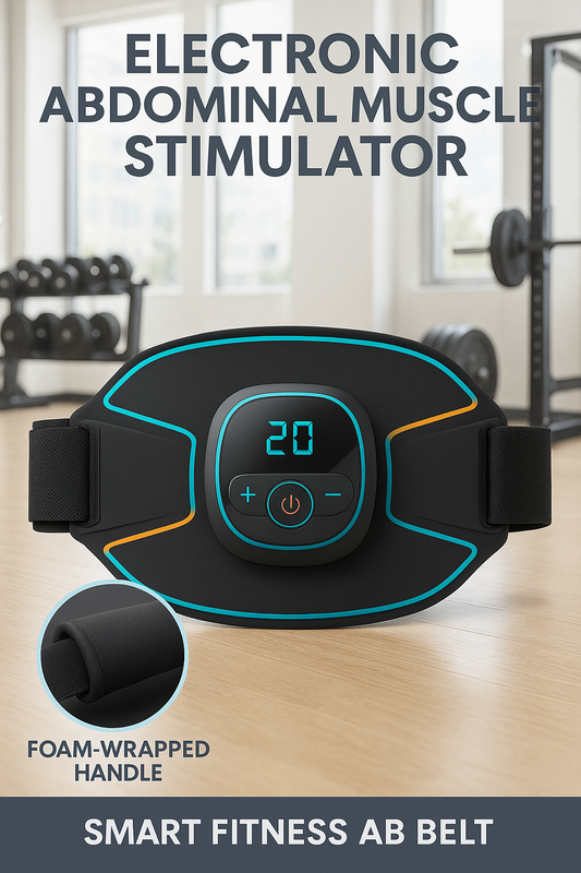Electronic Abdominal Muscle Stimulator Smart Fitness Ab Belt
